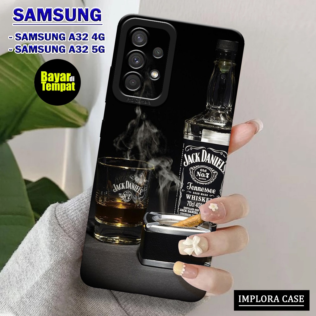 Case SAMSUNG A32 4G / A32 5G Motif BRANDED IMPLORA CASE Casing SAMSUNG GALAXY A32 4G / A32 5G Softca