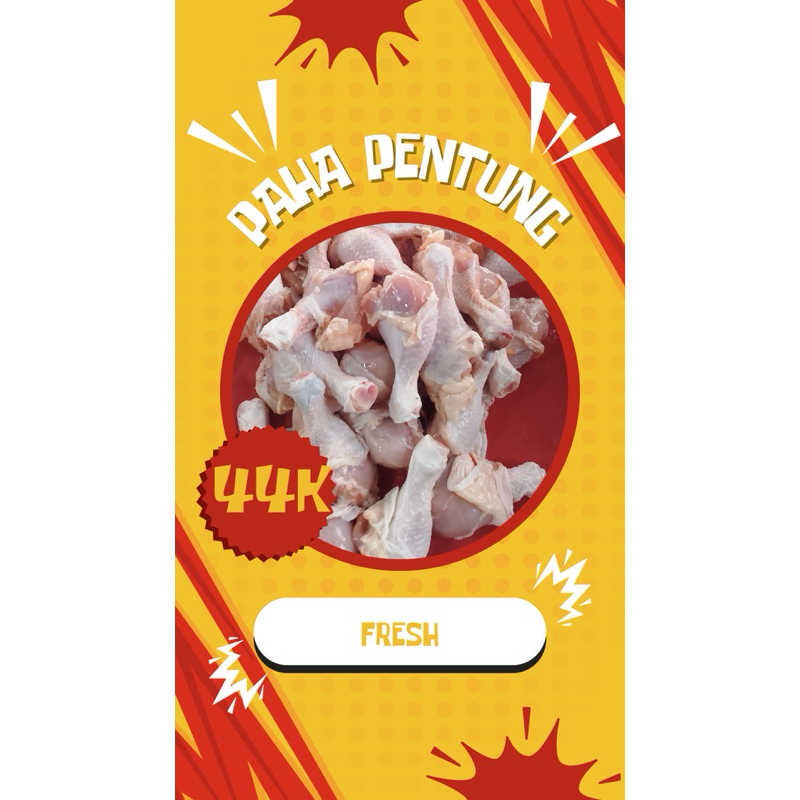 

Paha Pentung Fresh 500g 1Kg