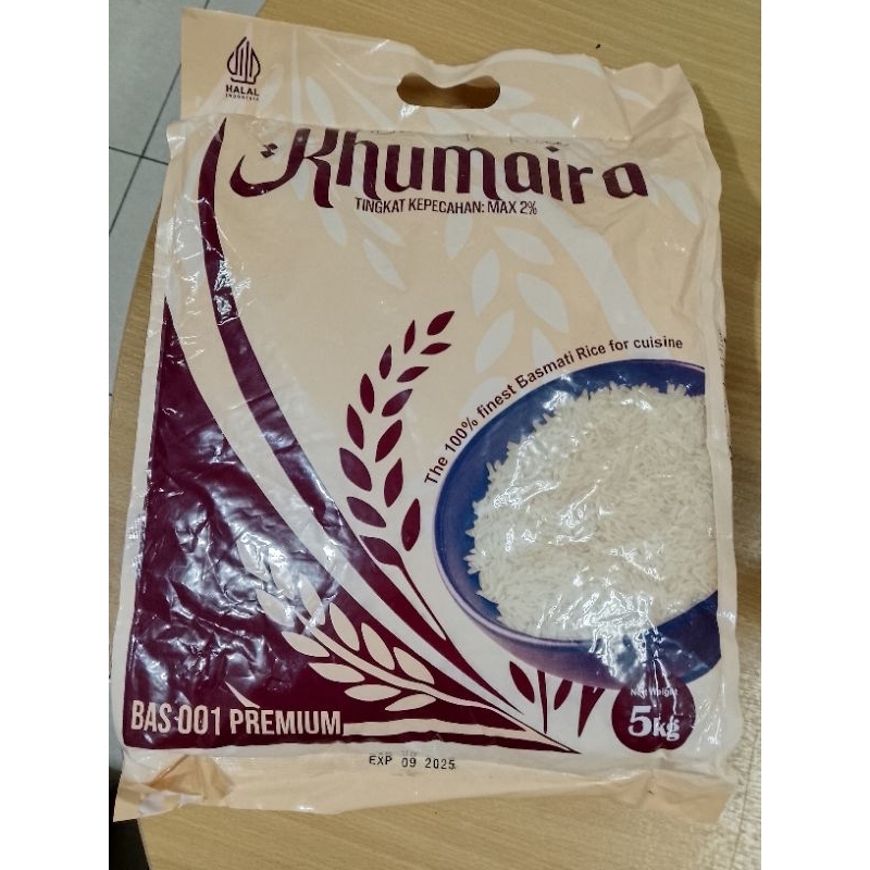 

Beras Basmeti Khumaira 5 kg