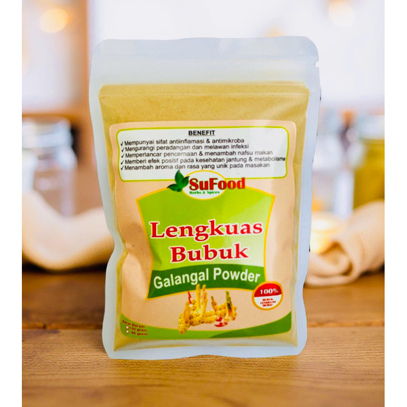 

LENGKUAS BUBUK (Galanggal Powder) 60 Gram