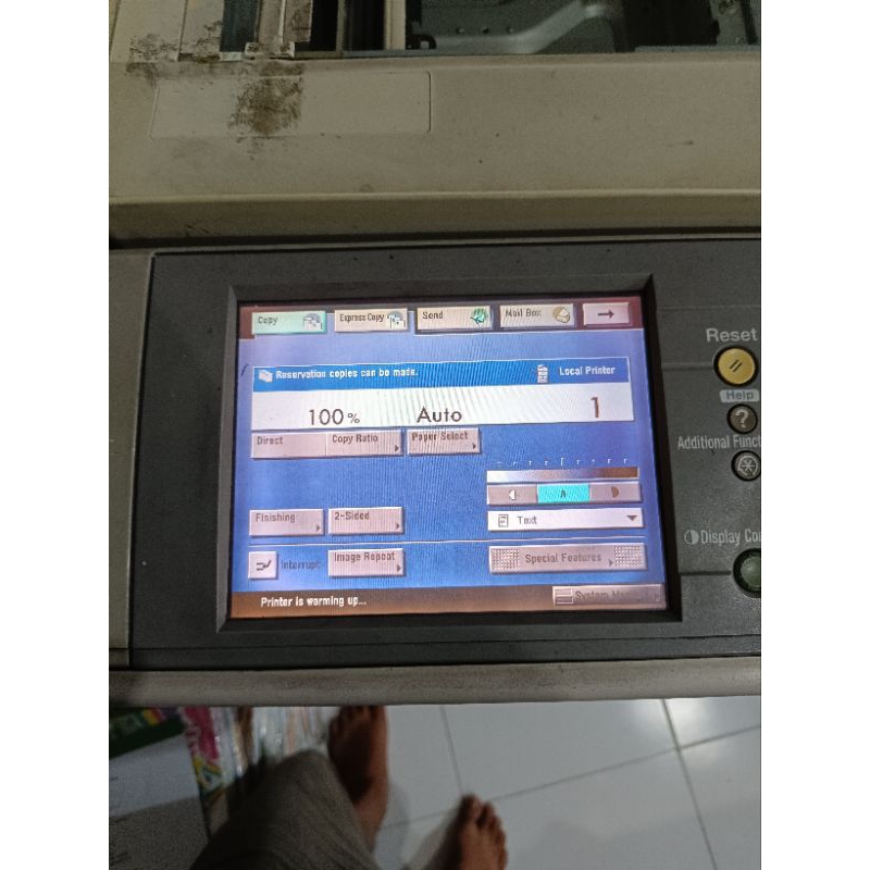 Panel mesin fotocopy ir 6570 4570 5050