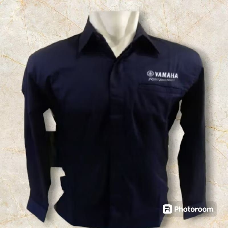 kemeja kantong 1 kemeja Yamaha baju Yamaha seragam Yamaha Pdh Yamaha kemeja kerja Yamaha baju kerja 