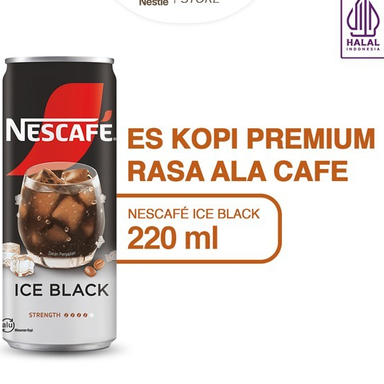 

NESCAFE Kopi Minuman Kaleng Rasa Ice Black 220ml