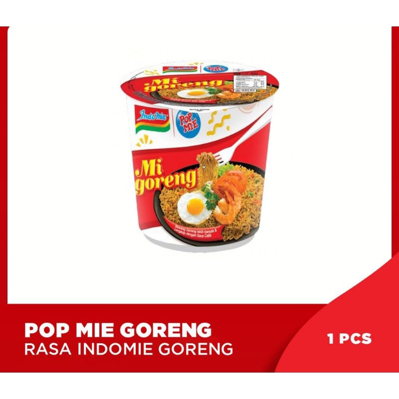 

Pop Mie Jumbo Rasa Indomie Goreng Spesial