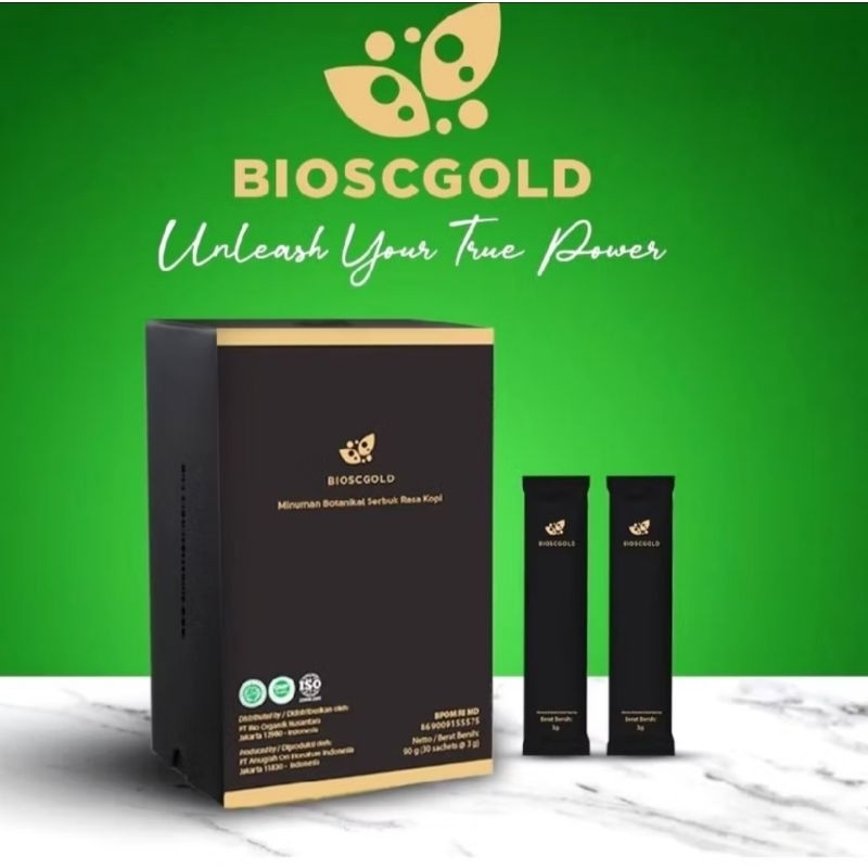 Minuman Herbal Multifungsi Biogold Biogreen BIOSCGOLD Biogreenscience Biogold BIOSCGOLD Biogreen