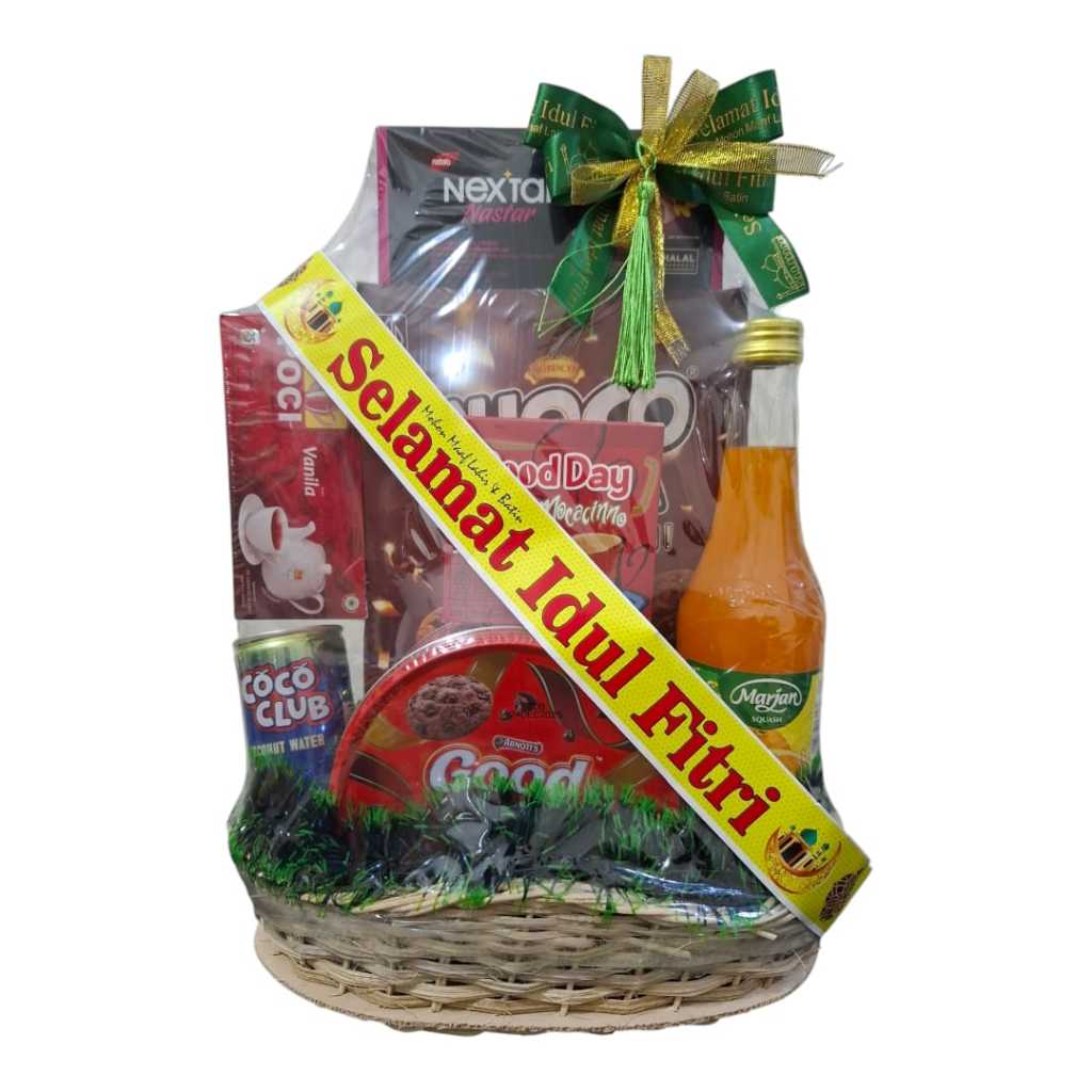 

Parcel Lebaran / Paket Parsel Idul Fitri Anniversary Ulang Tahun Wedding Besar Premium/ Ramadhan Hampers-B1