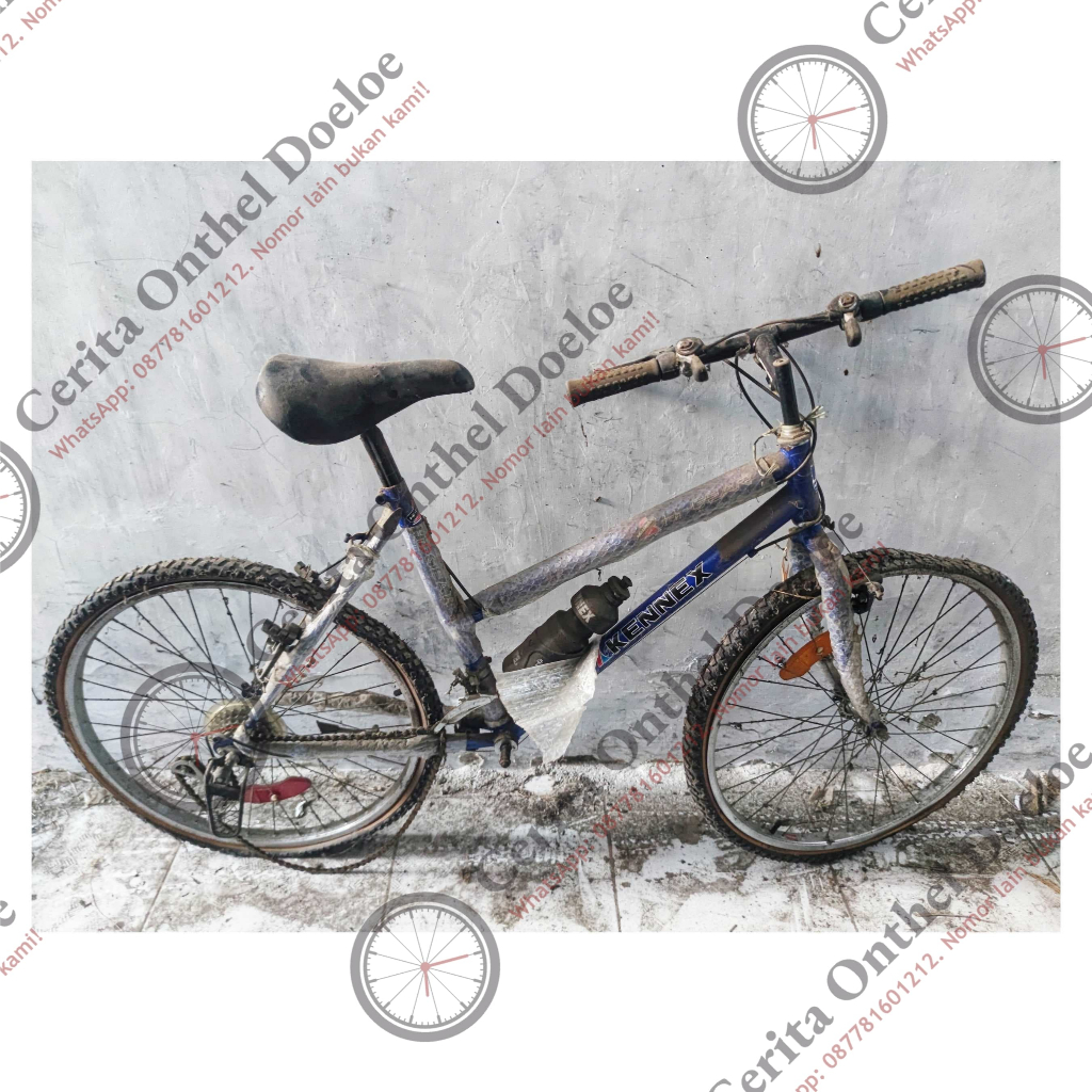 KENNEX TAHUN 1992 SEPEDA GUNUNG MTB JADUL KLASIK KOLEKSI KUNO ANTIK DIJAMIN ORIGINAL