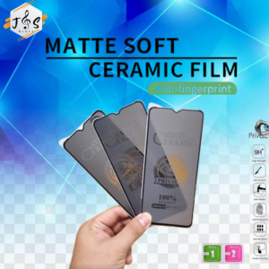 TEMPERED GLASS MATTE CERAMIC INFINIX SERIES by JGS Store