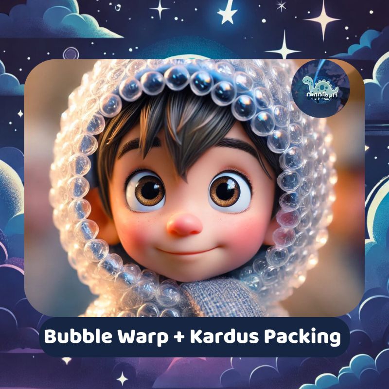

Bubble Warp + Packing Kardus