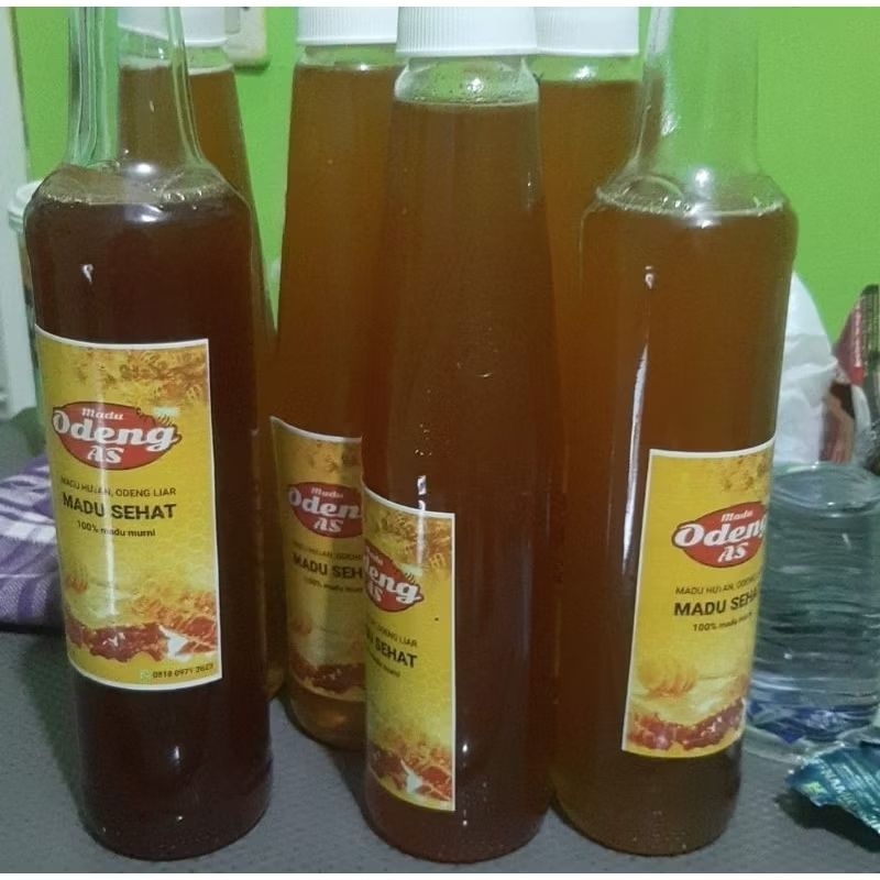

Madu Lebah hutan Asli Murni tanpa campuran per 1 botol besar
