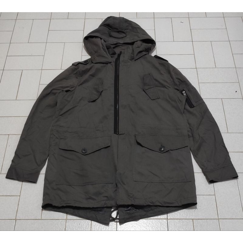 Jaket Casual Parka Codes Combine Abu