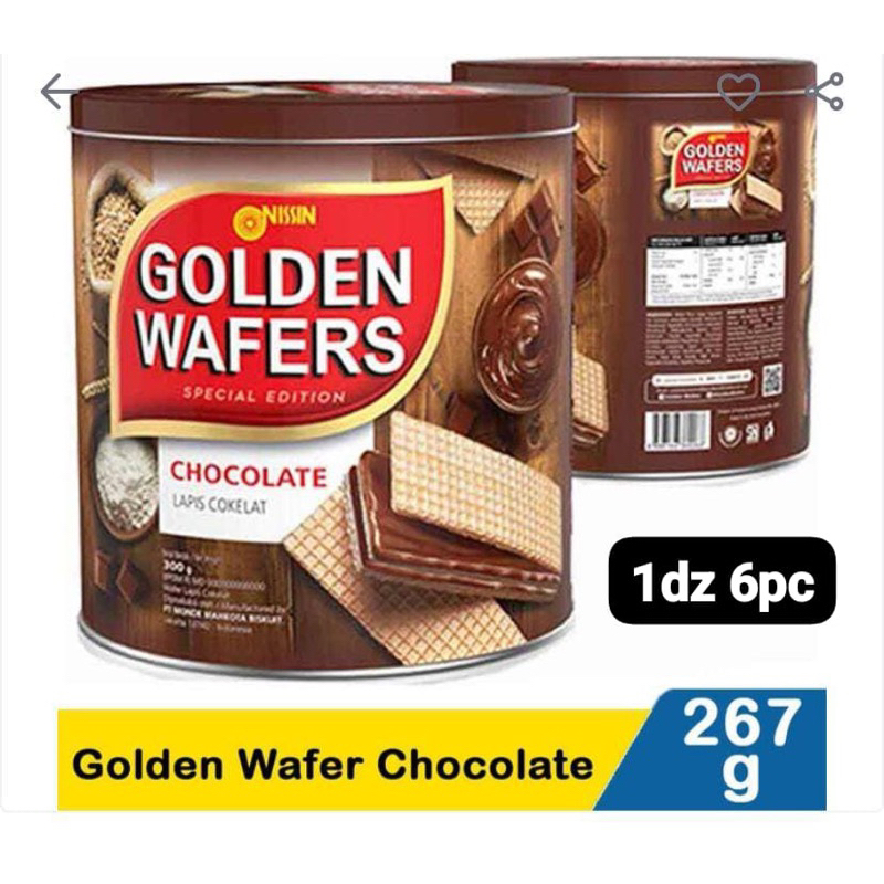 

Wafer Nissin Golden Coklat