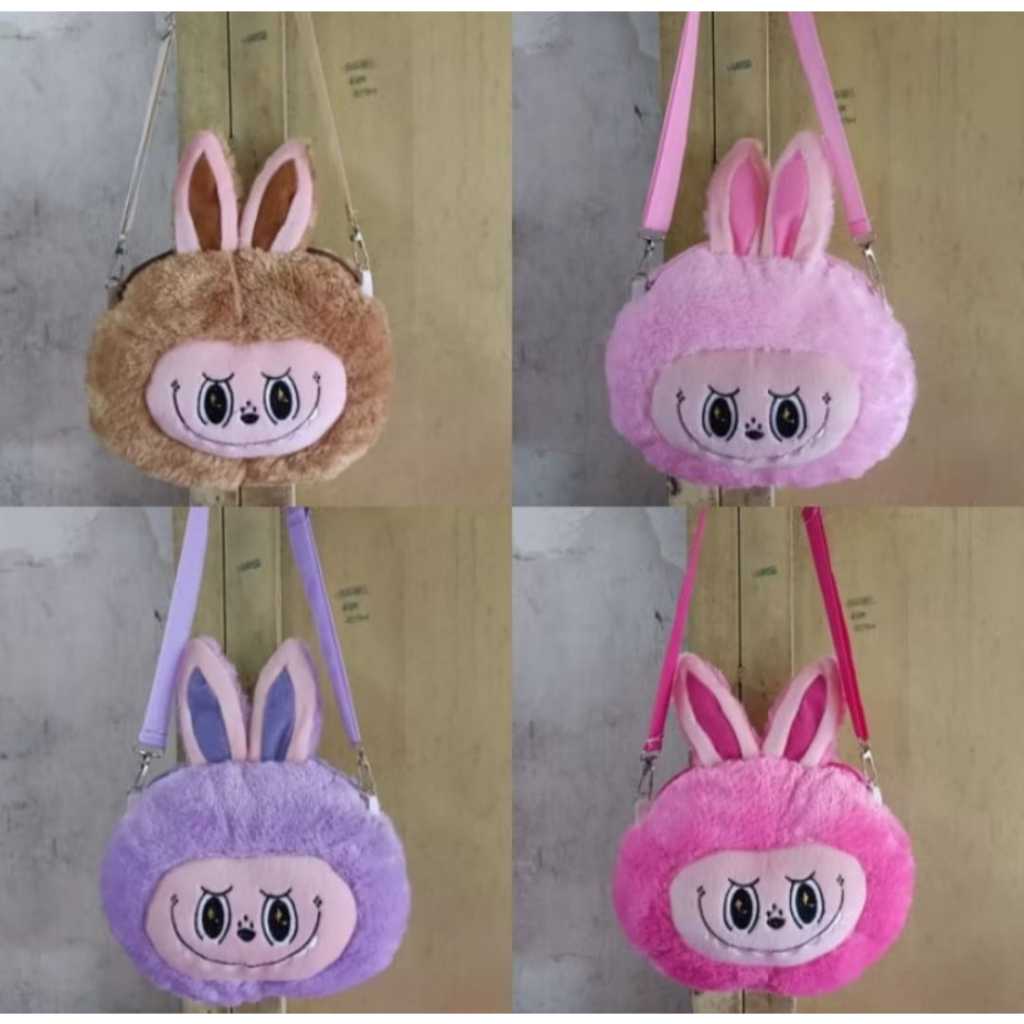 tas selempang kepala labubu, tas selempang labubu murah, tas wanita, tas anak,tas remaja
