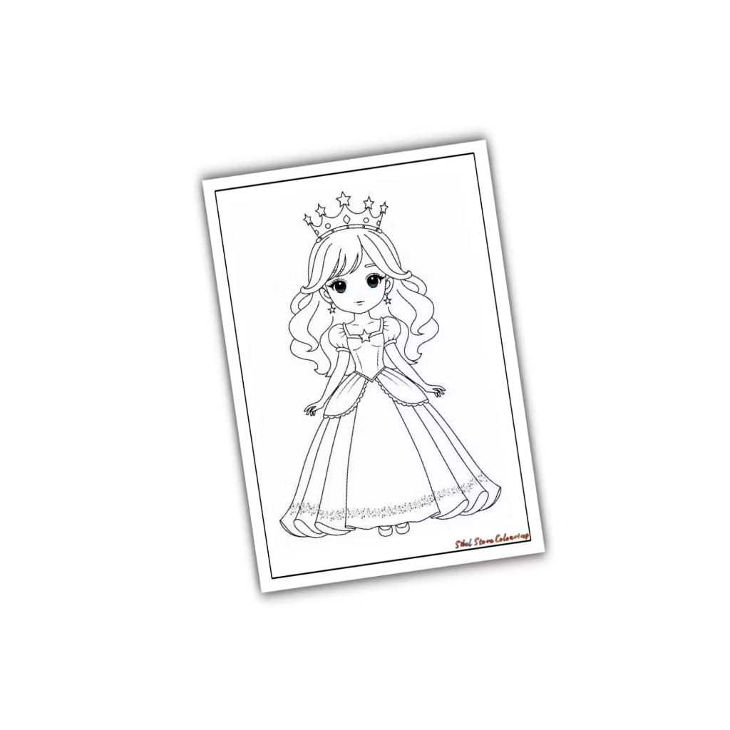 

KERTAS GAMBAR ANAK PAUD / TK SD TEMA PRINCESS (10 LEMBAR GAMBAR)/ KERTAS GAMBAR TEBAL BISA PAKAI SPIDOL, CRAYON & CAT AIR