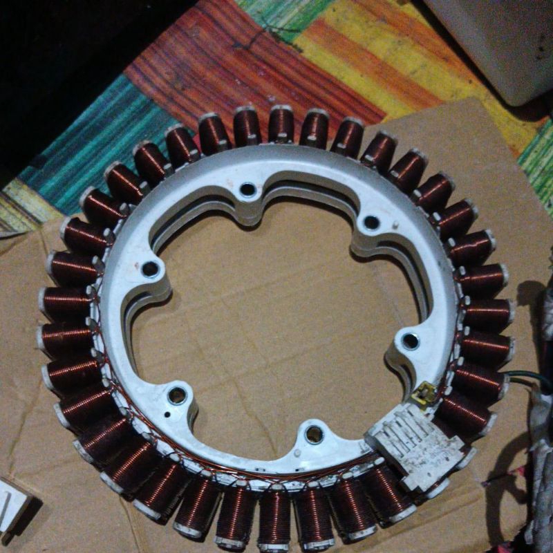 gulungan dinamo top loading lg