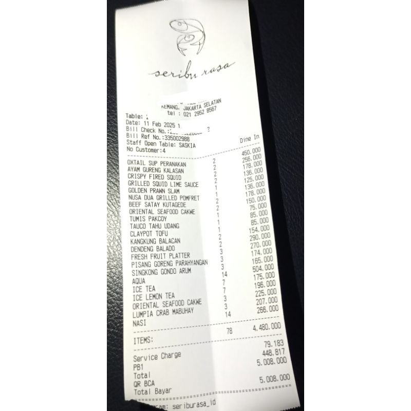 

Promo Custom Struk 1, Harga Per Struk