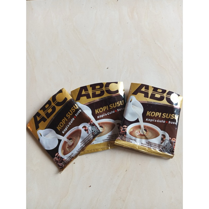 

Bungkus kopi ABC bersih siap pakai 70 pcs