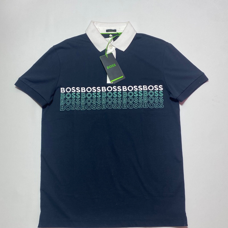 Hugo Boss Monogram Logo Polo Shirt Original/Branded