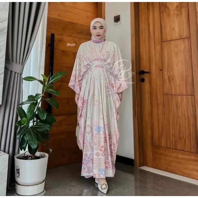 READY SIAP KIRIM  Kaftan Royal Silk Premium // Kaftan Lebaran // Kaftan motif // Amore Dress//Dress 