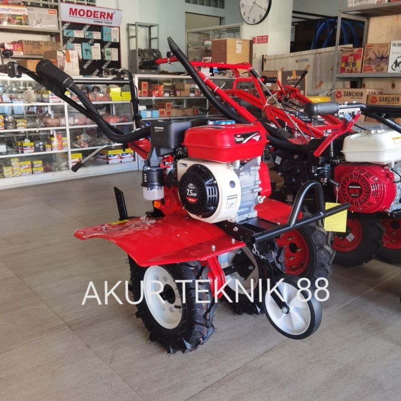 Mesin Bajak Tanah Cultivator Kebun Sawah Tiller Traktor Mini TASCO BK 80