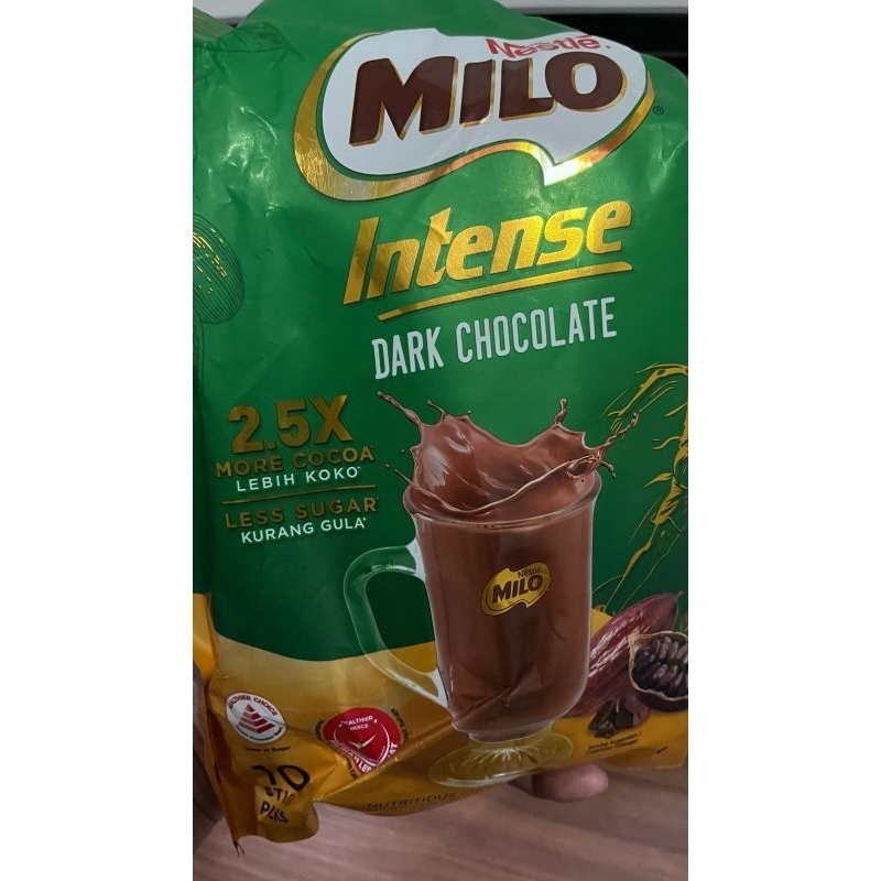 

MILO intens Dark Chocolate drink Malt coklat Malaysia