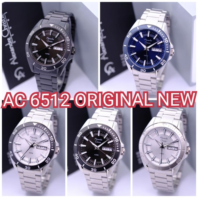 JAM TANGAN PRIA ALEXANDRE CHRISTIE AC 6512 / AC6512 ORIGINAL