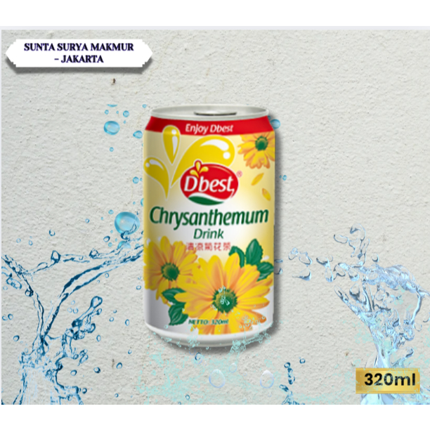 

Minuman Kaleng D'Best Chrysanthemum 380 Ml