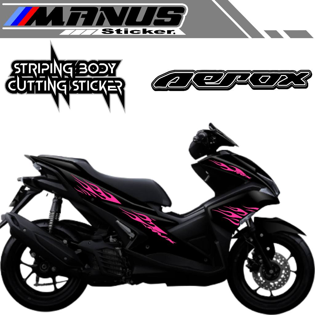 283/STRIPING API AEROX/STICKER CUTTING/STRIPING NVX/STRIPING API NVX/STRIPING API/STIKER API MOTOR