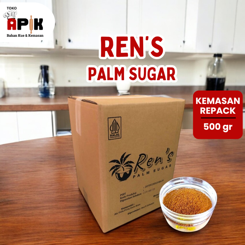 

Ren's Palm Sugar Kemasan Repack 500 gr