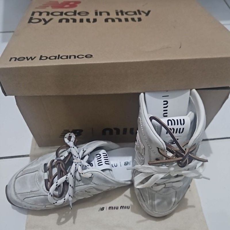 Preloved NewBalance x Miumiu Mules