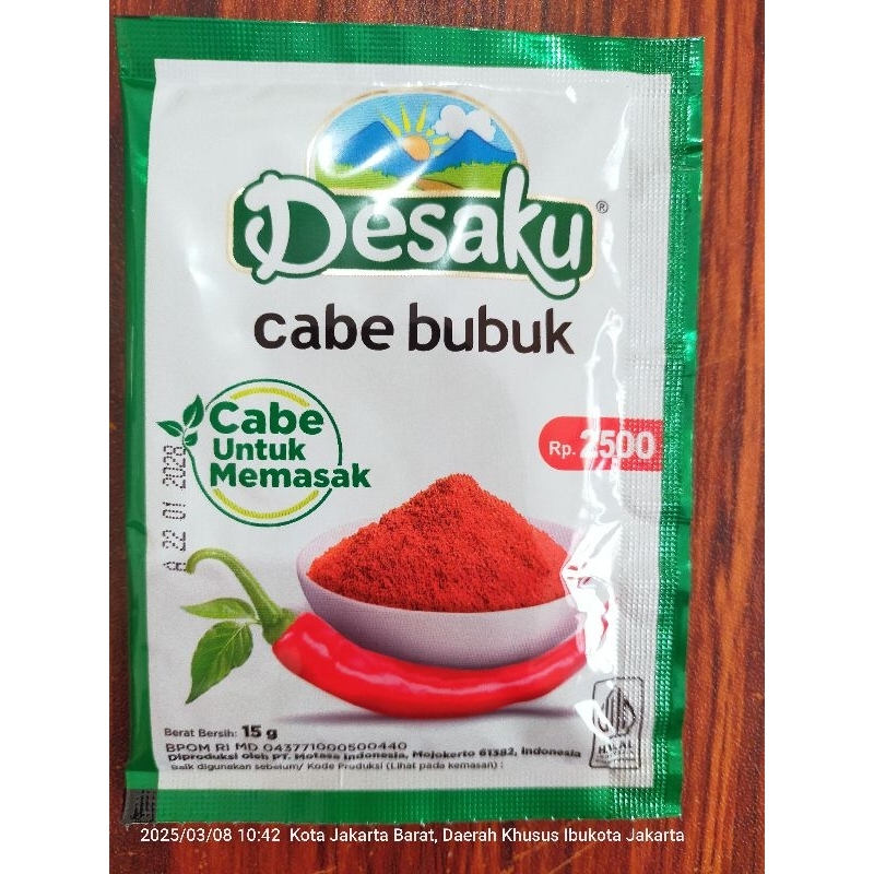 

DESAKU CABE BUBUK 15 GR