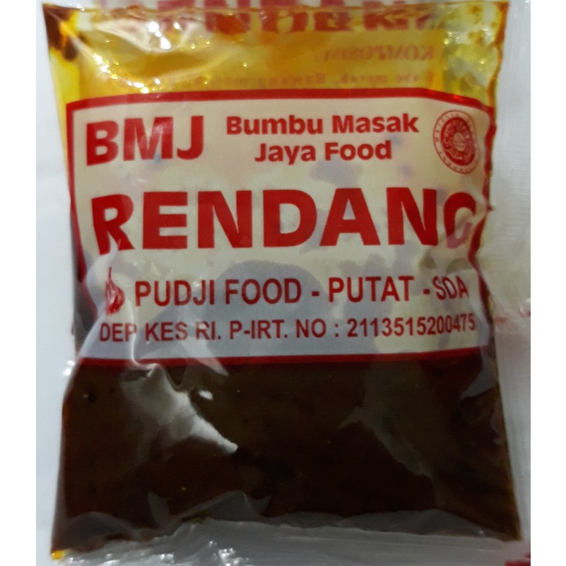

BMJ Instan Rendang Murah Surabaya untuk Bahan Pelengkap Masakan