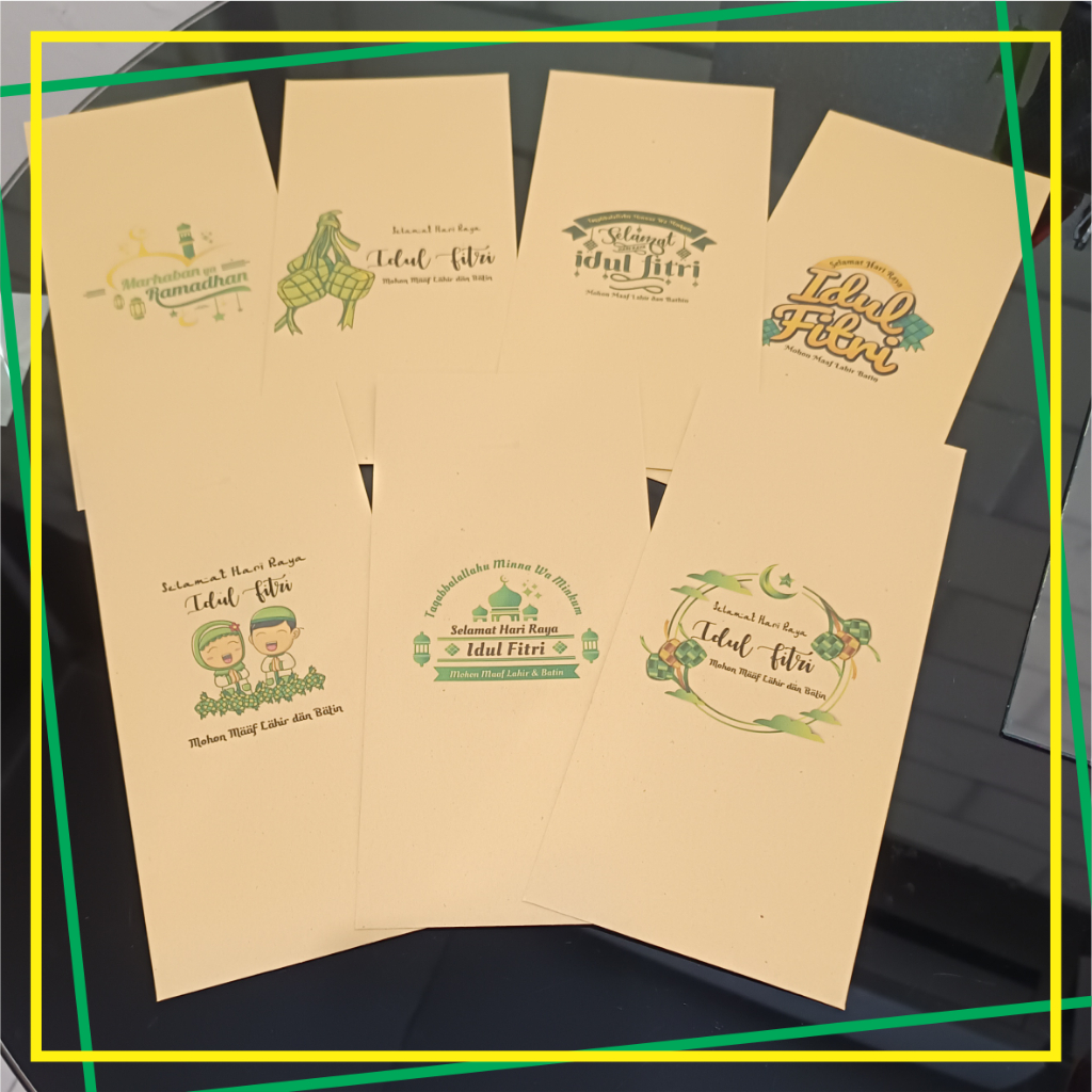 

Amplop Coklat Lebaran Idul Fitri bisa Custom Print Nama Kekinian untuk tempat kado Uang packing kantong Murah Obral