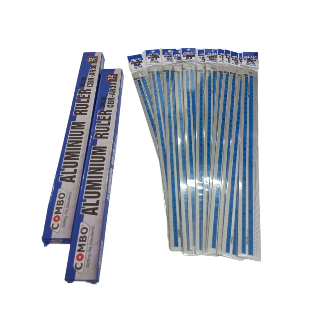 

PENGGARIS ALUMUNIUM 30 CM COMBO CBR-AR30