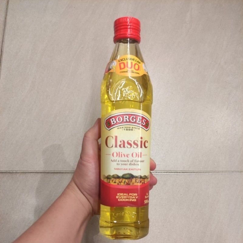 

BORGES OLIVE OIL CLASSIC MINYAK ZAITUN PURE 500ML