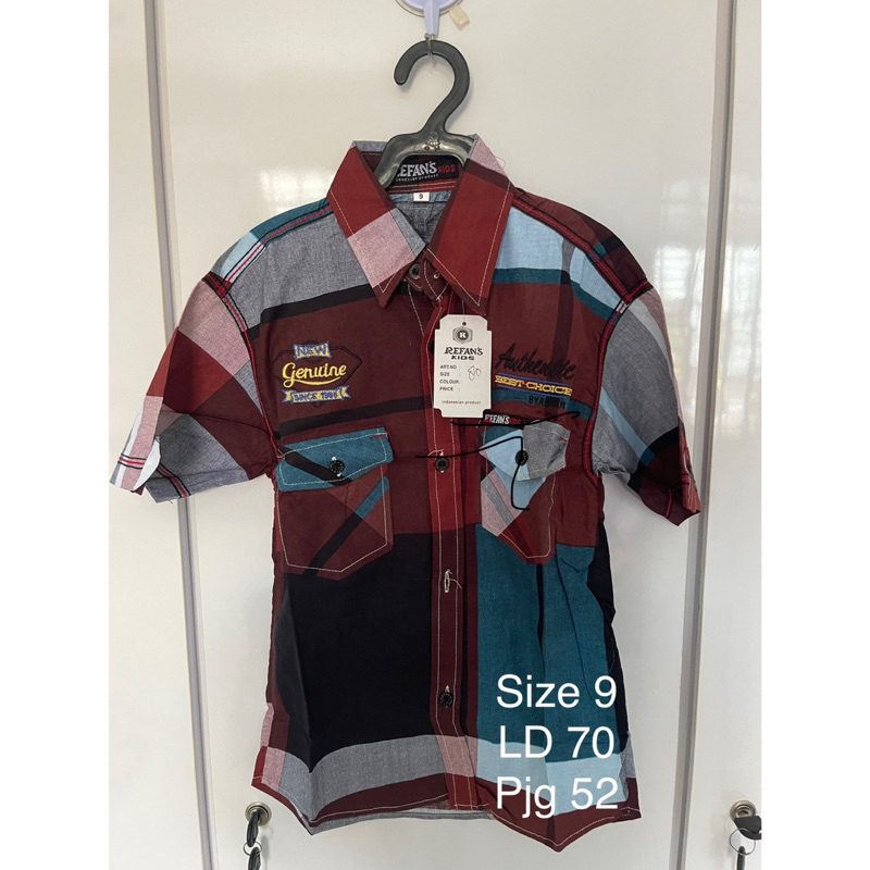 Preloved Kemeja Anak Cowok (New With Tag)