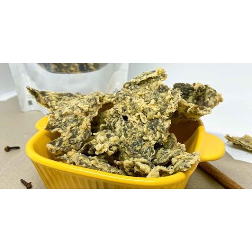 

Kripik paru enak, halal, gurih, keripik paru 200 gram