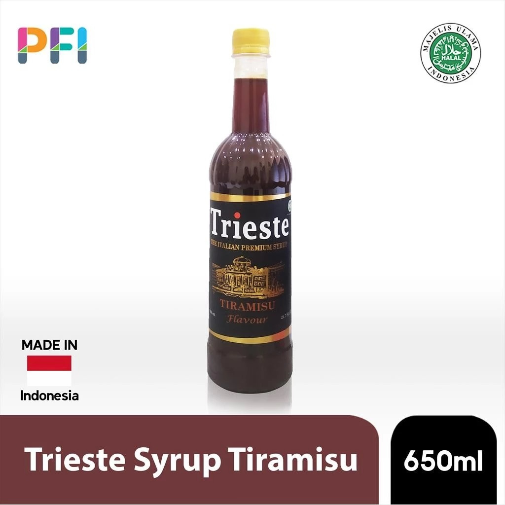 

Syrup Trieste Tiramisu Flavour 650ml Sirup Tiramisu