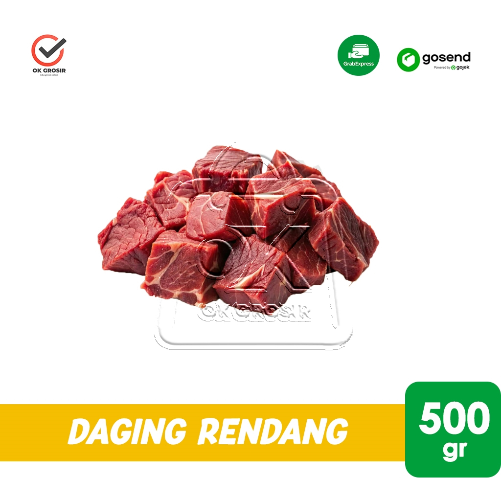 

Daging Rendang Premium Beef Sapi 500gr (KHUSUS INSTANT)