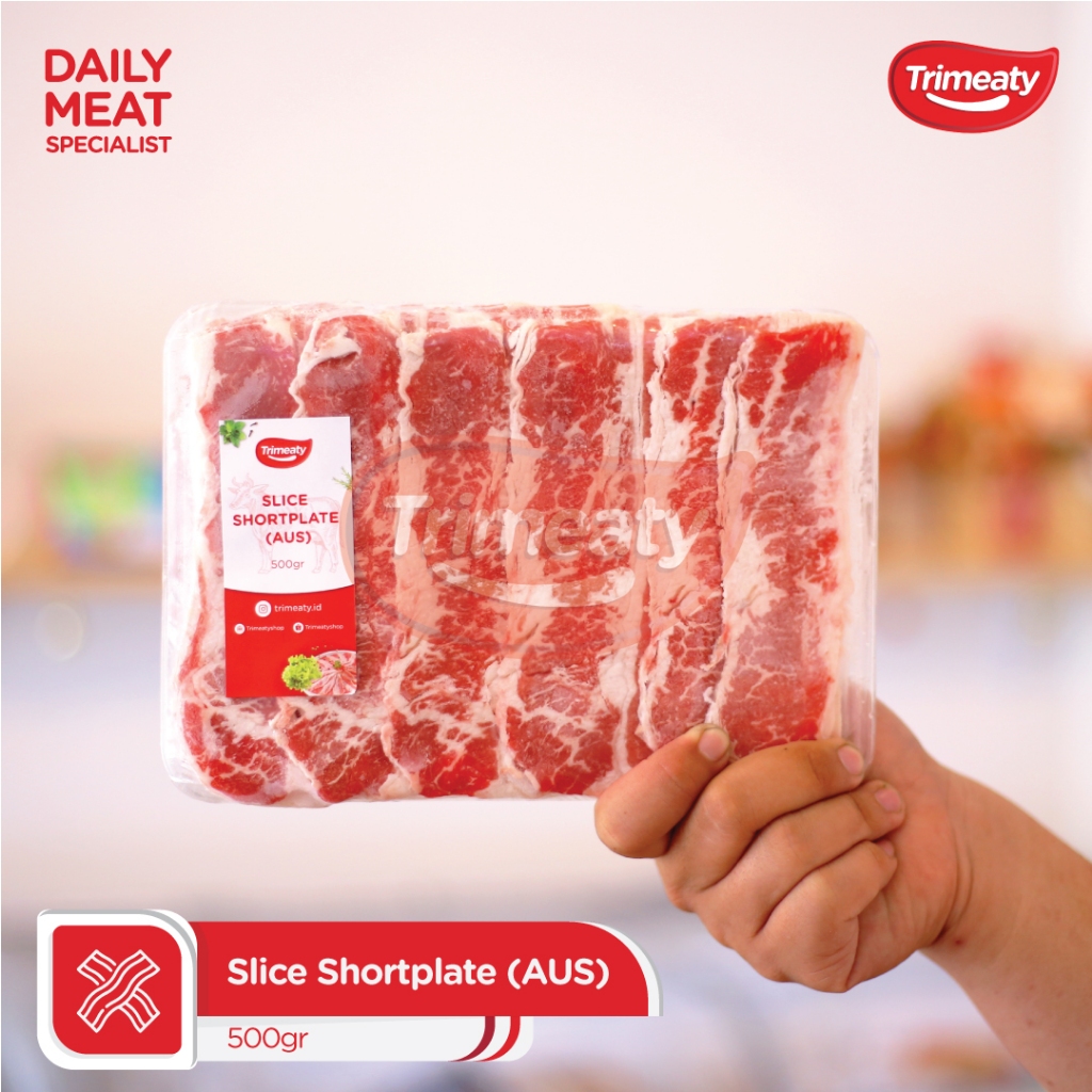 

Slice Shortplate AUS / Daging Sapi Iris / Daging Yoshinoya / Daging Shabu shabu 250gr & 500gr