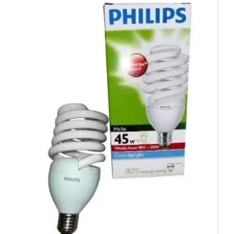 Lampu Philips tornado helix 45 watt