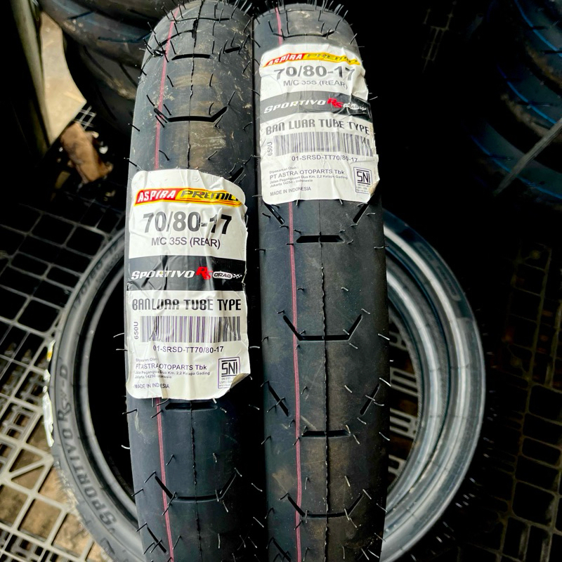 Ban Aspira Premio 70/80 Ring 17, Ban Drag Aspira Premio Ring 17