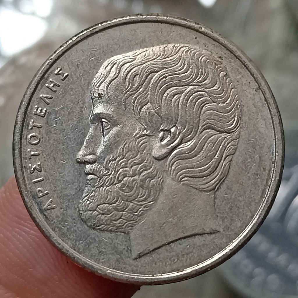 Koin Kuno Yunani / Greece 5 Drachmai