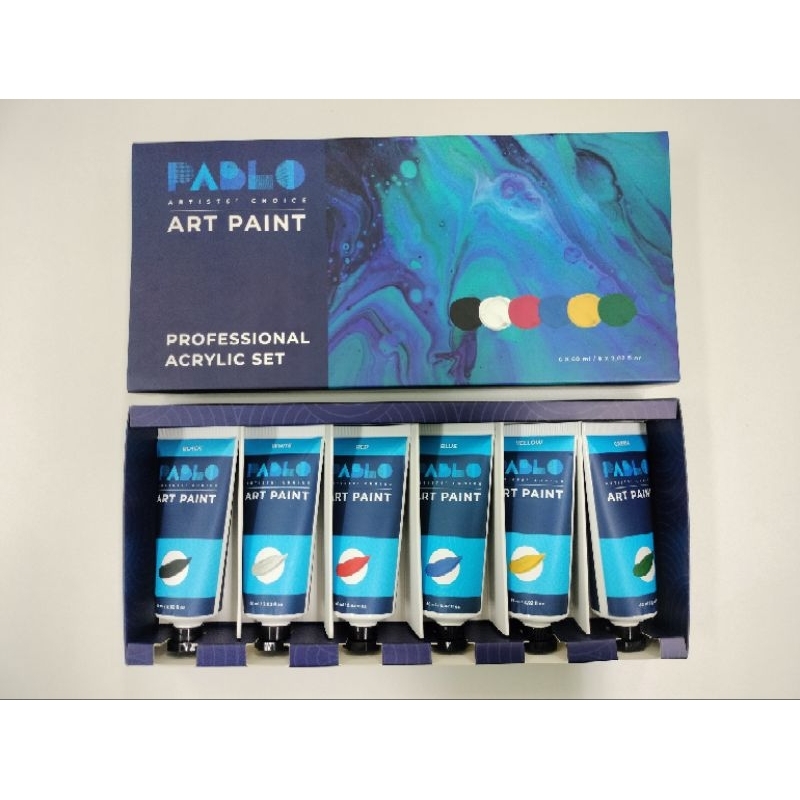 

[50% DISCOUNT] PABLO Art Paint - Cat Lukis Profesional (Akrilik)