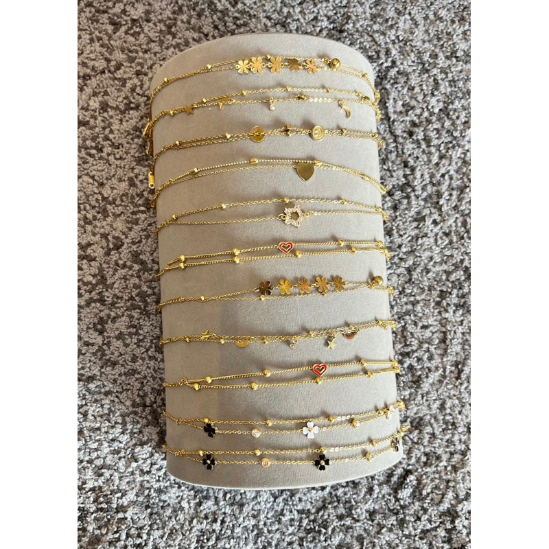 Gelang titanium anti karat/gelang wanita anti karat