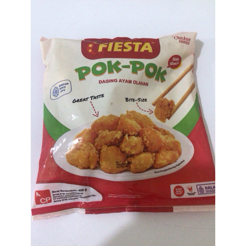 

Fiesta Nugget Pok Pok 400Gram