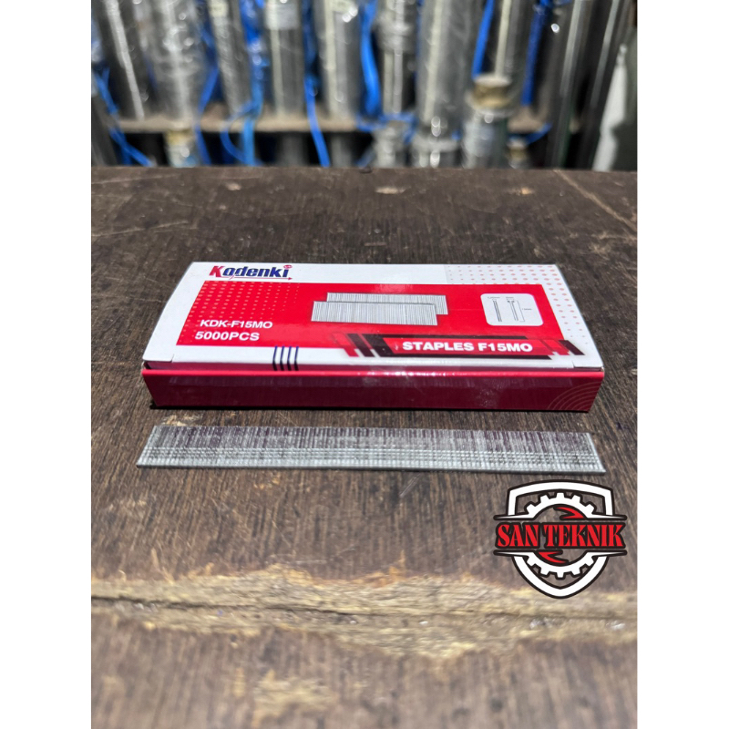 

F15 kodenki mo isi mesin staples paku tembak lurus mata gun nailer