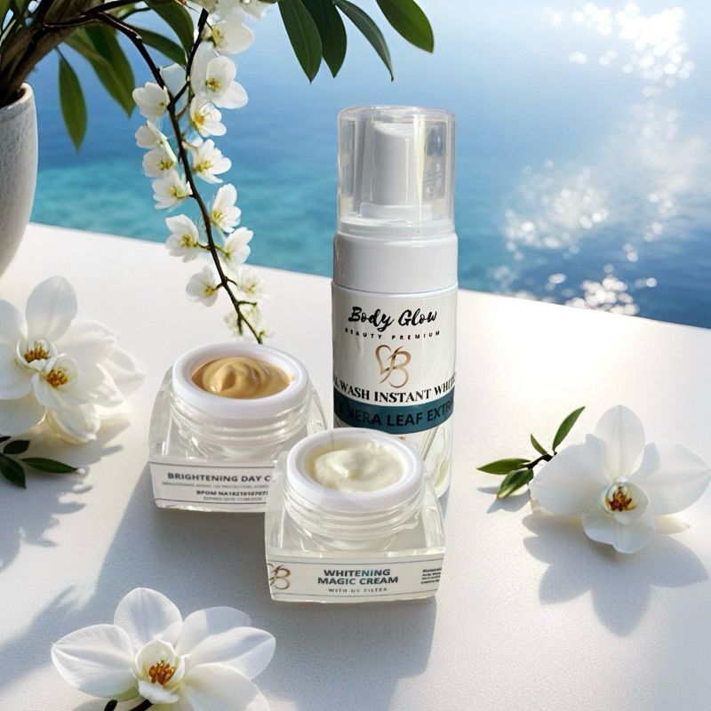 PAKET HEMAT 3 FOAM SKINCARE BODY GLOW BY UMMUL QURO BEAUTY SKINCARE