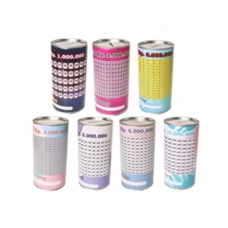 Celengan Target Viral / Celengan Kaleng Target