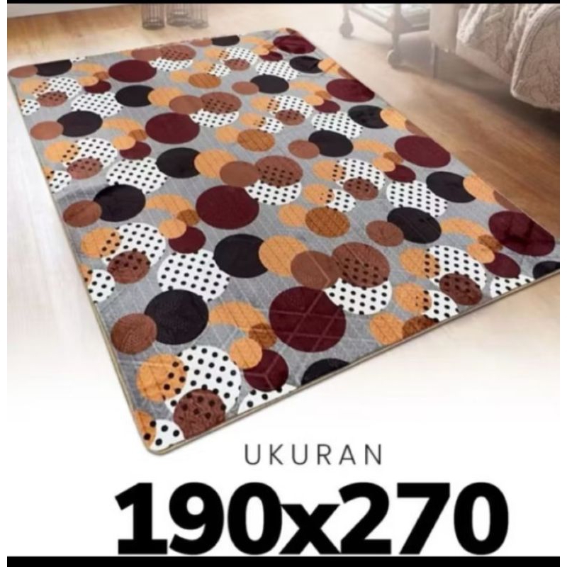 Karpet Malaysia / Ambal Malaysia Ukuran 190 x 270  Jumbo Minimalis Tebal Anti Slip  Motif Karakter B